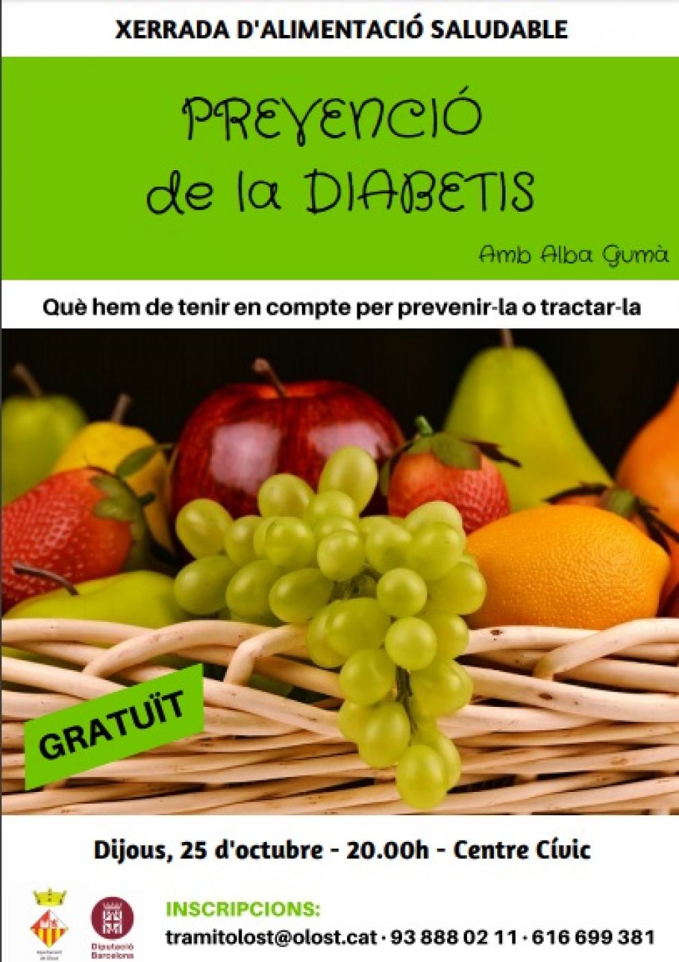 Xerrada d'alimentació saludable: